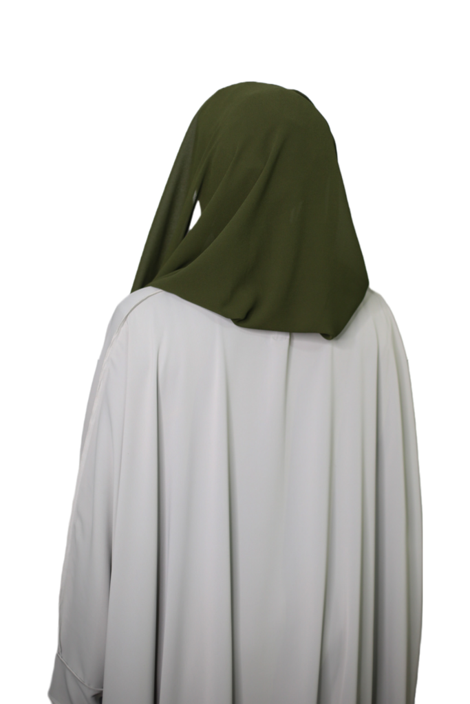 INSTANT CHIFFON HIJAB - FOREST