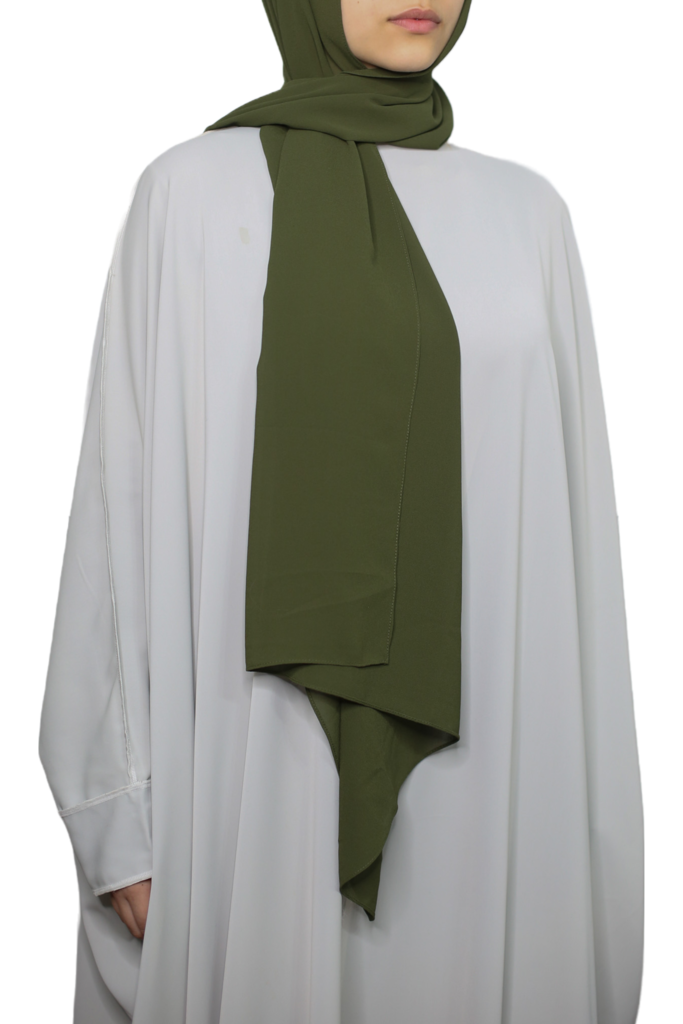 INSTANT CHIFFON HIJAB - FOREST