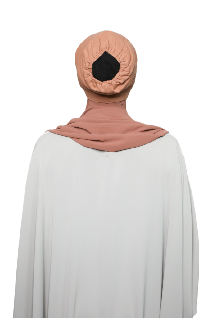 INSTANT CHIFFON HIJAB - SALMON