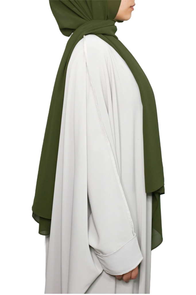 INSTANT CHIFFON HIJAB - FOREST