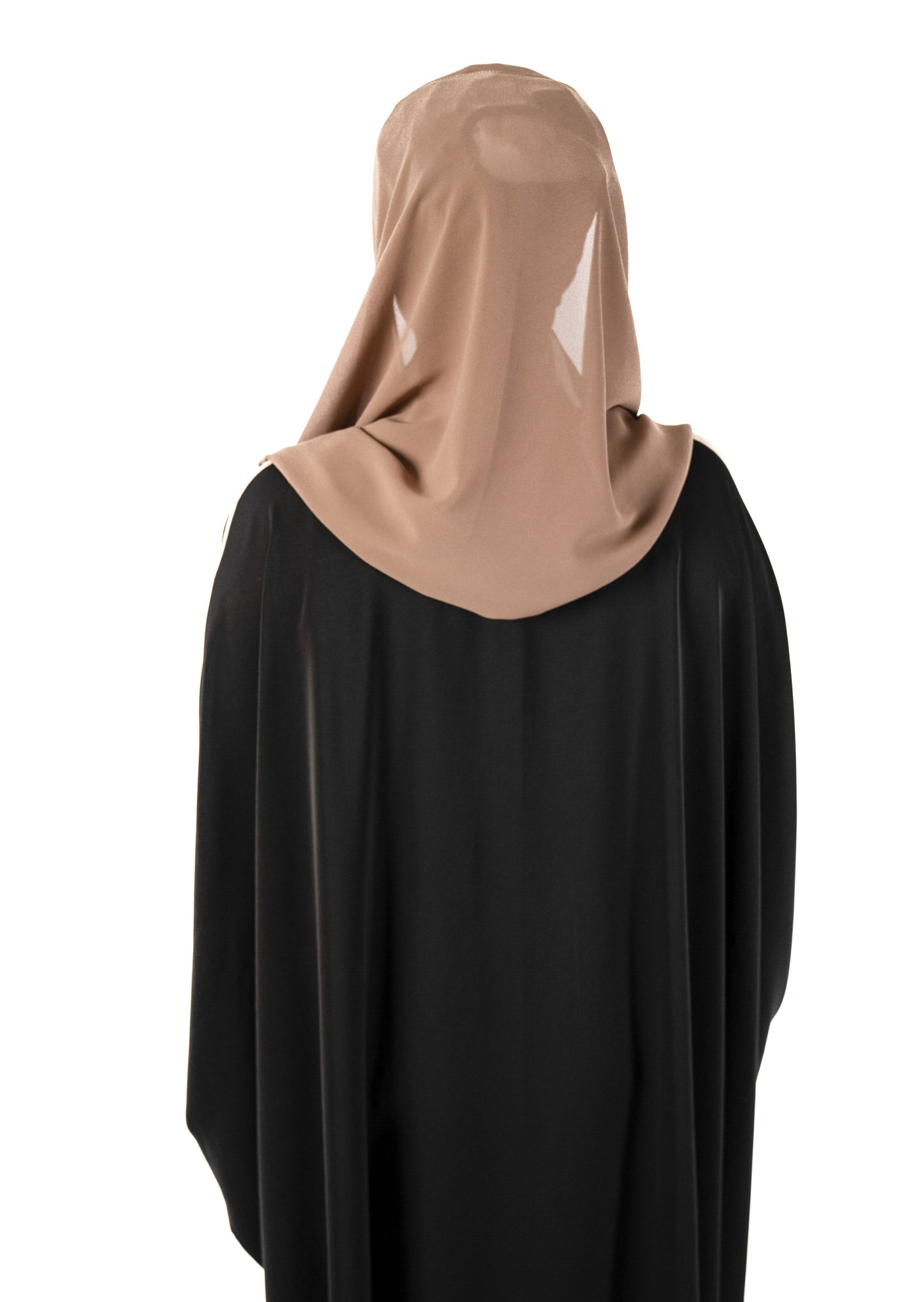 Introducing the 'Tie Back Instant Hijab' which features our Premium Chiffon shawl stitched to our Cotton Lycra Inner cap. The tie-back feature allows adjustment of tightness to ensure versatility and upmost comfort. A perfect blend of two staple browns suitable for almost any outfit. Its easy-to-wear nature makes it essential in every wardrobe.