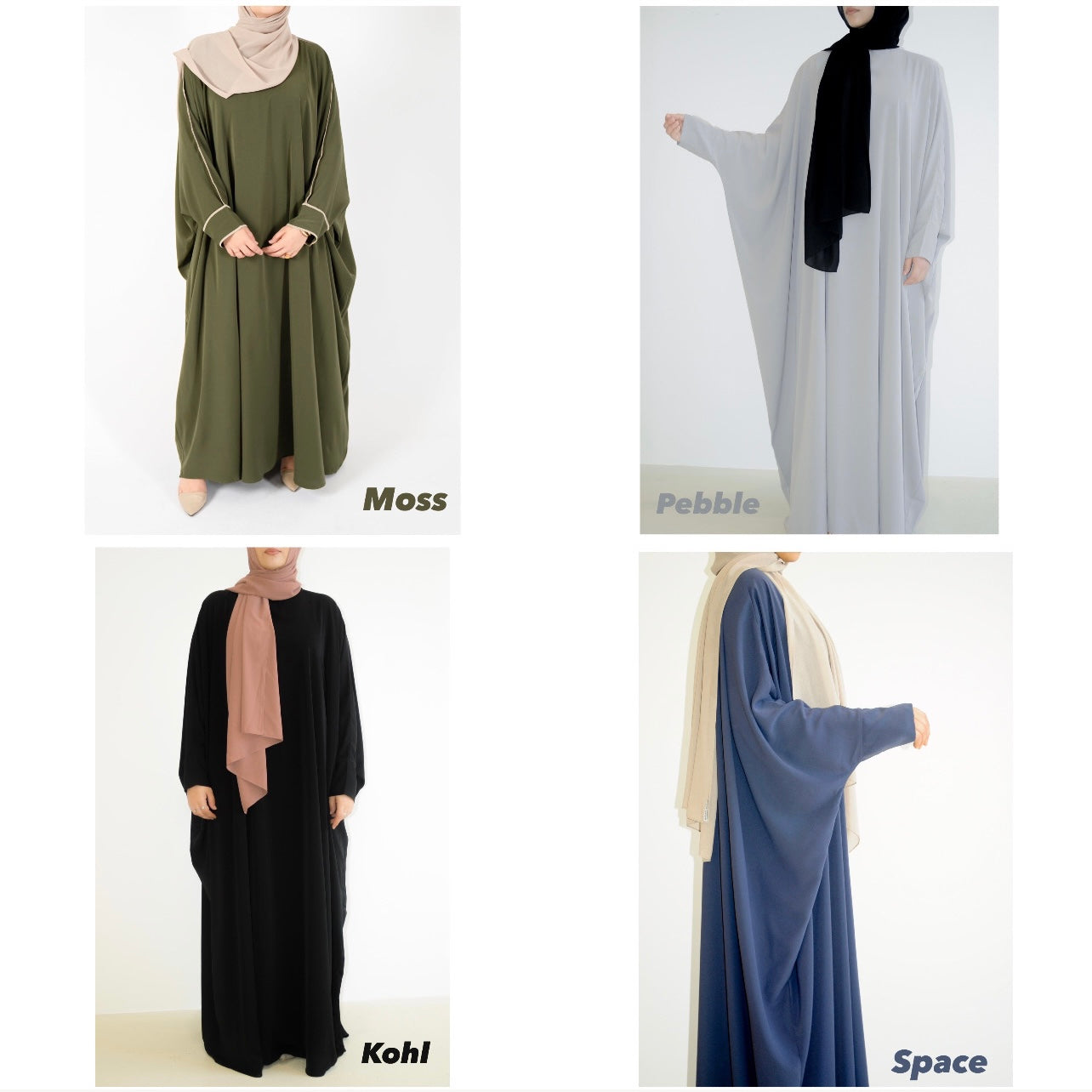 Eid Gift Box - Batwing Abaya & Hijab